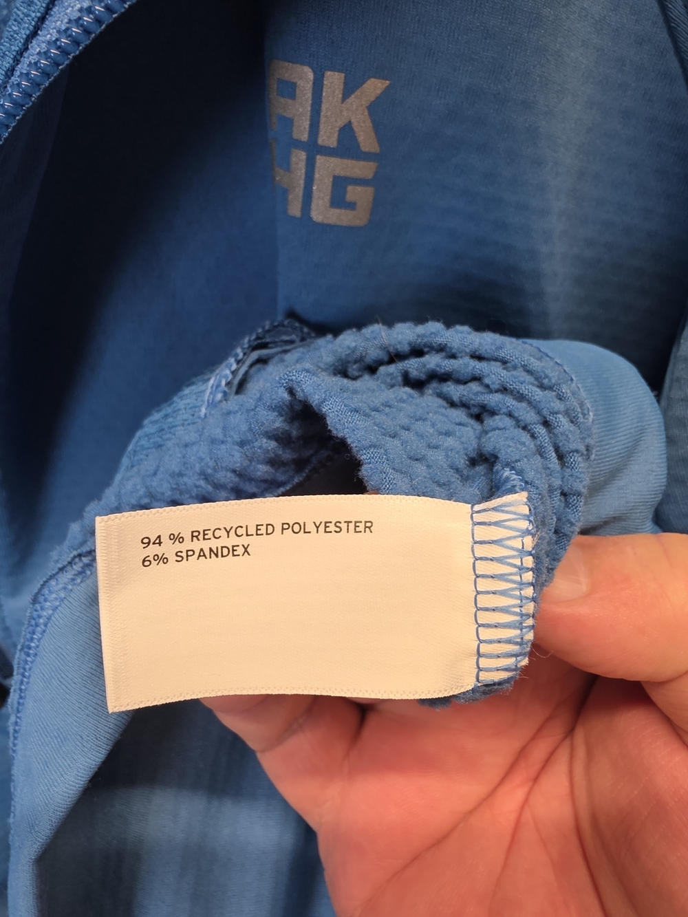 Blue Alaskan Hardgear by Duluth Trading Co. AKHG Crosslayer 1/4 zip fleece - Picture 15 of 15